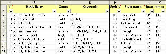 Music Finder Editor screen shot