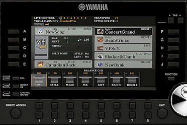 S975 MAIN Display screen