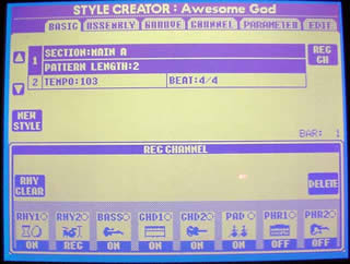 Style Creator Basic Tab