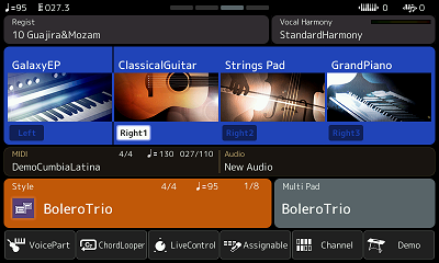 Main - BoleroTrio style