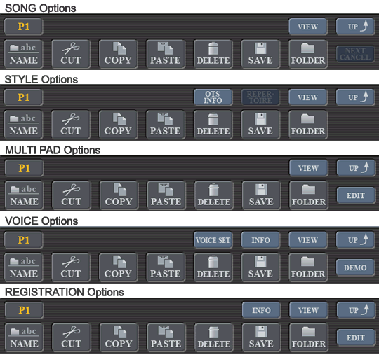 All File Options