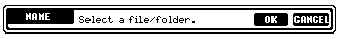 file name input box