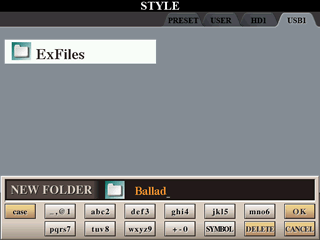 New Folder Naming