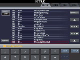 last page of styles.