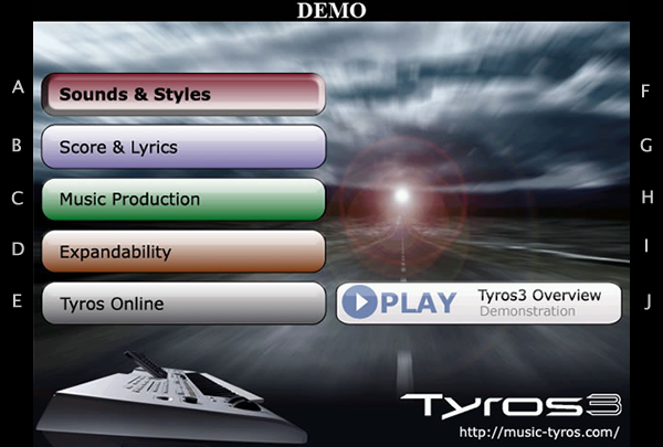 Demo Menu