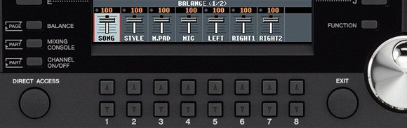 S950 bottom buttons
