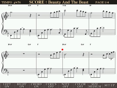 score screen