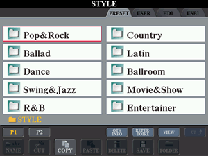 style folders
