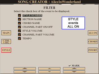 song - M-16 - Filter - STYLE events