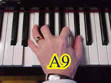 A9 = E G B C#