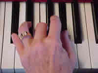 5-3-1 fingers on Db-F-Ab