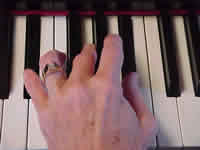 5-3-1 fingers on Eb-G-Bb