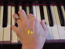 5-3-1 fingers on F-A-C#