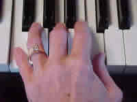 5-3-1 fingers on F-A-C
