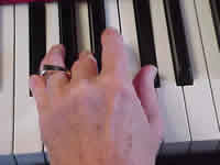 5-3-1 fingers on Gb-A-Db