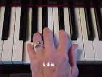 5-3-2 fingers on G-Bb-Db