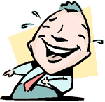 happy cartoon character