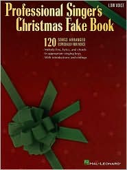 Professional Singer's Christmas Fake Book - Low Voice