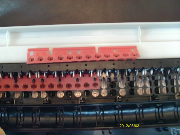 Photo 4 - Pressure Strip contact rubbers