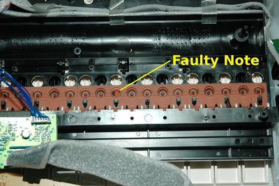 picture of worn contact strip