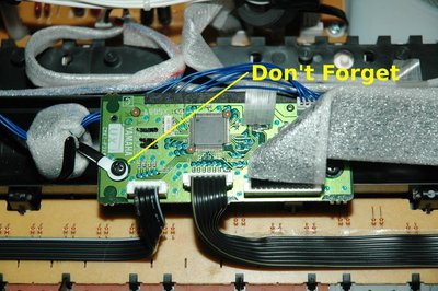 replacing keyboard driver panel