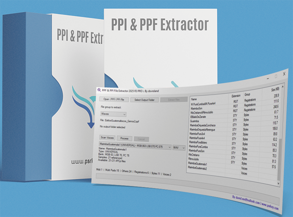 PPF and PPI File Extractor